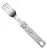 походный мультитул (ложка, вилка и нож) Roxon C1 ( C1S ) silver