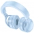 беспроводные наушники c RGB подсветкой Hoco W48 Focus BT headphones blue