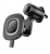 магнитный держатель с беспроводной зарядкой Qi Hoco HW30 Crown magnetic wireless charging car holder(air outlet) black/metal gray