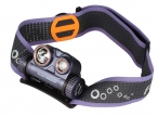 Налобный фонарь Fenix HM65R-DT Dual LED dark purple