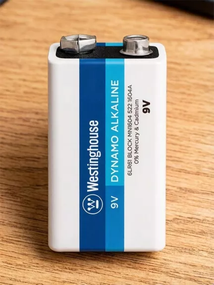 Какую лучше выбрать Крону 9v: батарейку или аккумулятор? в Краснодаре