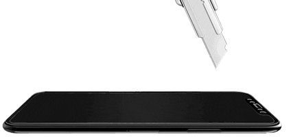 защитное стекло Rock HD Tempered Glass iPhone X 2.5D 0.26 mm