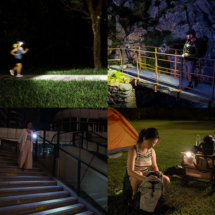 налобный фонарь ​Fenix HL17R RGB