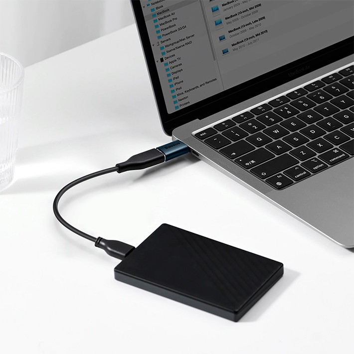 адаптер Baseus Ingenuity Series Mini OTG Adaptor Type-C to USB-A 3.1