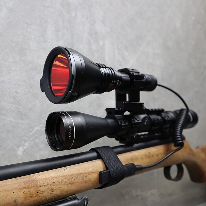 светодиодный фонарь Fenix HT18R комплект с креплением ALG-18 и тактической кнопкой AER-05